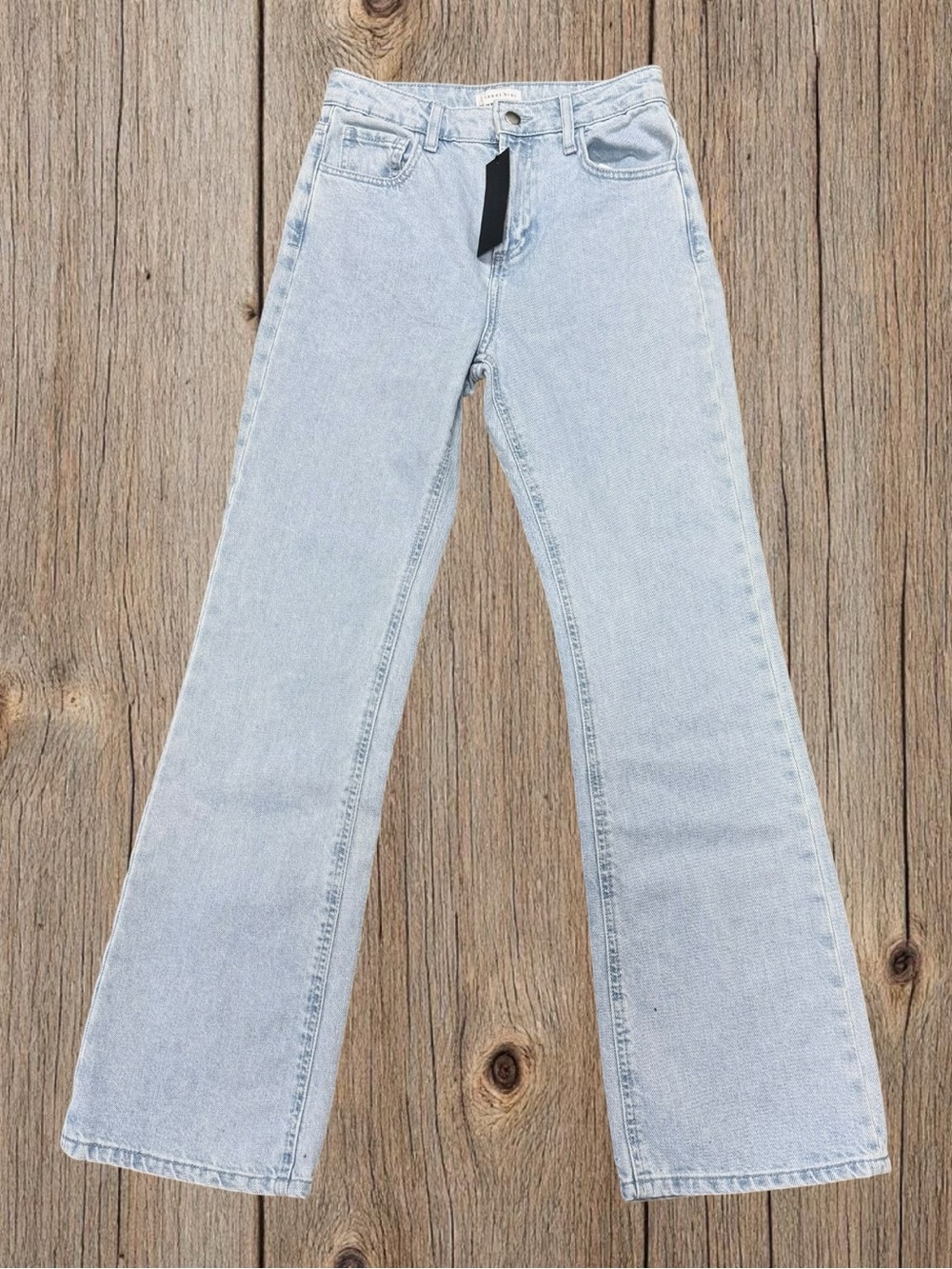 GIANNI BINI x Nastia Liukin Straight Leg Jeans Size 25 - Picture 2 of 8